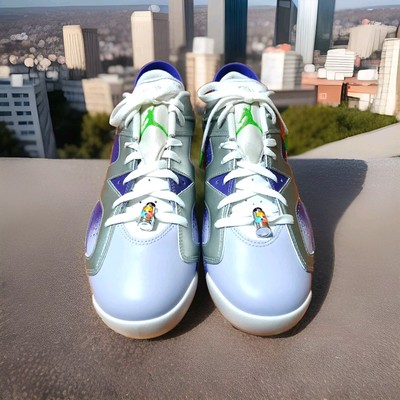 Nike Air Jordan Retro 6 NRG U23 Golf Purple Metallic Silver  display picture 2