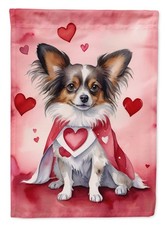 Caroline's Treasures Papillon My Valentine Garden Flag DAC5403GF