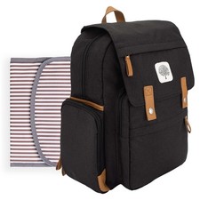 Parker Baby Co. 8-Year Original Birch Diaper Backpack - Black