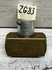 Parker 1/2" Needle Female Flow Control Valve N800B 2000 PSI Max Pressure Brass