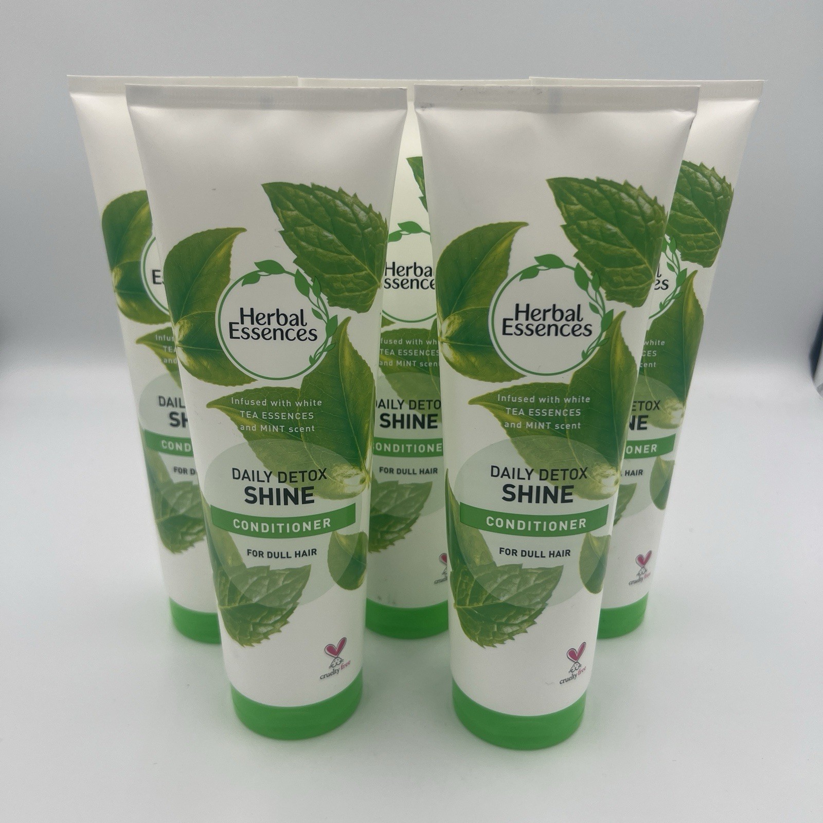 5x Herbal Essences Daily Detox Shine Conditioner For Dull Hair - 275ml