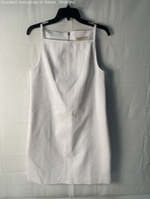 NWT Michael Kors Women's White Sundress, Sz. 10