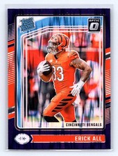 Erick All Jr. 2024 Donruss Optic #233 Purple Shock Rookie