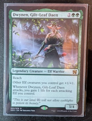 MTG | Dwynen, Gilt-Leaf Daen | NM | EN | DDU 002/076 | Duel Decks