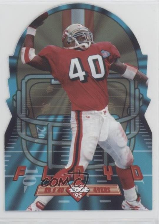1995 Collector's Edge Instant Replay EdgeTech Die-Cuts William Floyd #6 12zm