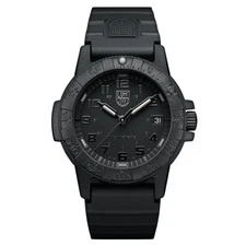 LUMINOX MEN'S LEATHERBACK SEA TURTLE WATCH XS.0301.BO.L (Black) 39mm