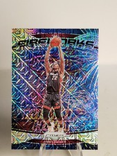 Jimmy Butler 2024-25 Prizm Fireworks Blue Mojo Prizm /25  SSP Heat