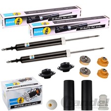 2x BILSTEIN B4 STOßDÄMPFER+DOMLAGER HINTEN passend für BMW 1er E81 E87 2008-2011