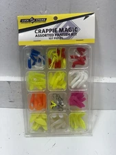 LUCK "E" STRIKE CRAPPIE MAGIC ASSORTED PANFISH KIT 107 PIECES