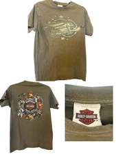 Vintage Coyote Taz Bugs Bunny Harley Davidson Motorcycles Shirt S Y2K Biker