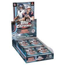 2025 Topps Chrome Football BASE Pick your Player - Complete your Set