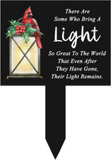Cardinals Memorial Gift Cardinal Markers Cemetery Plaque Stake Markers Memorial