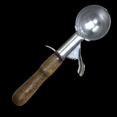 MYERS Deluxe Disher Ice Cream Scoop Stainless with Wood Handle Size 16