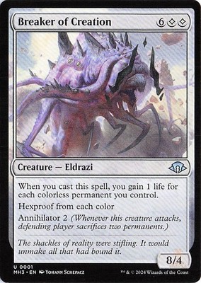 Breaker of Creation 1 Modern Horizons 3 Magic: The Gathering NM