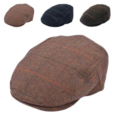 Tweed Flatcap für Herren & Damen - Handmade Classic Gatsby Peaky Blinders Zeitungsjunge