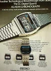 Seiko Alba Y749-5040 Alarm Digital Display Vintage Men's Watch Box New Battery