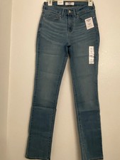 Denizen from LEVI'S Mid Rise Slim Super Stretch Jeans Size 4L - W27" L32"