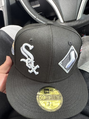 Chicago Sox Fitted Hat Side Patches