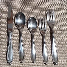 3 Sets Yamazaki Patrick Escapade 5pc Vintage Stainless Silverware & Mix Set 