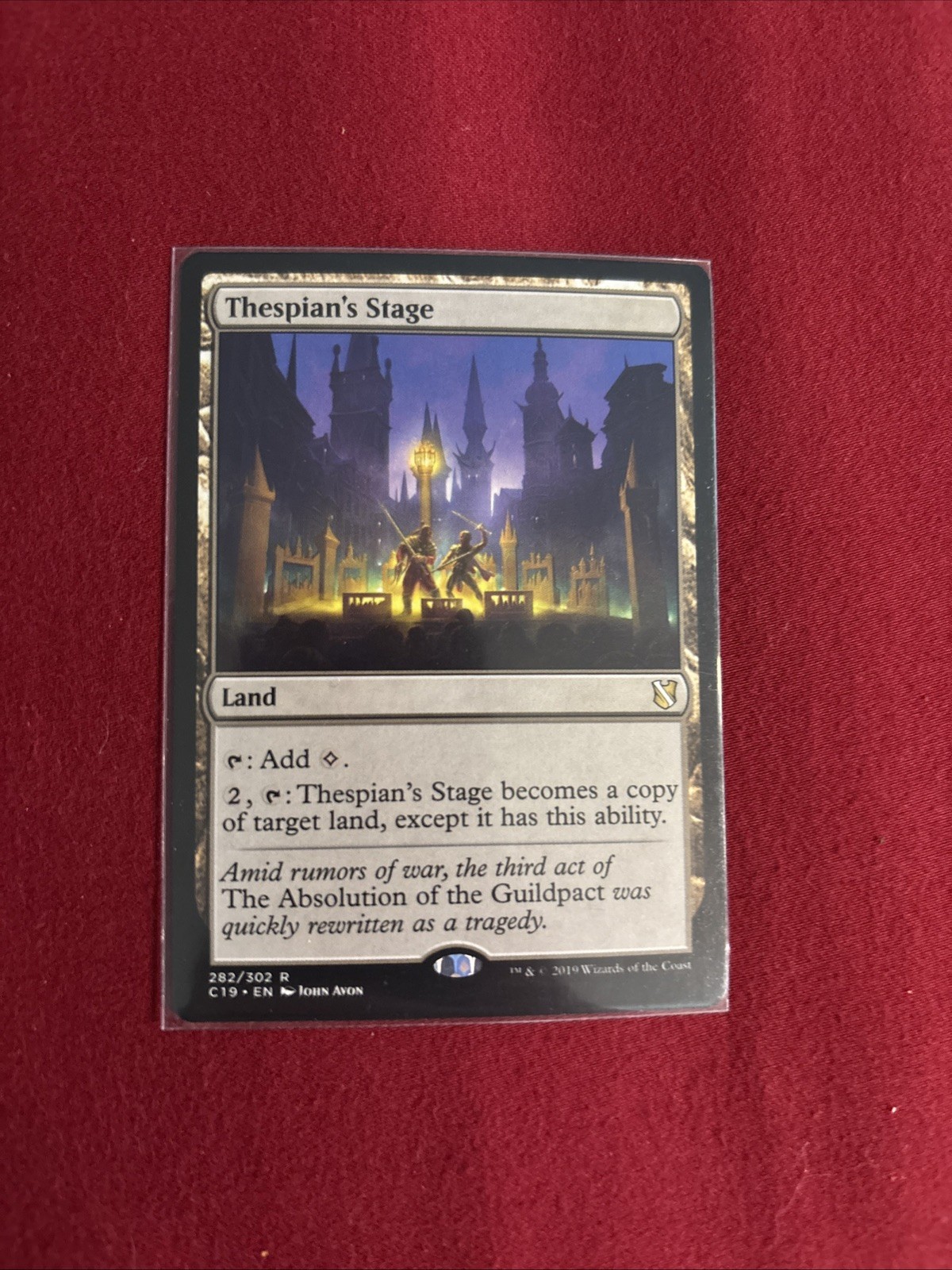 MTG Magic the Gathering Thespian's Stage (248/257) Gatecrash LP