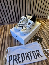 adidas Predator Absolut 20 FG US10,5 UK10 EU44 2/3 Weiß/Schwarz/Gold Limitiert