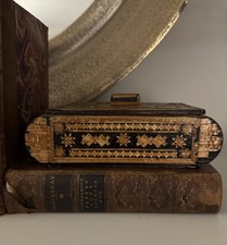 Vintage/ Old Mosaic Wood Box, Old Mid  Centur...