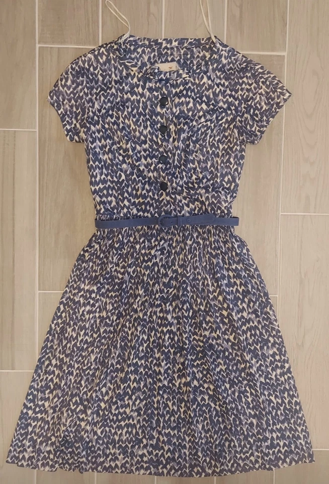 LOTE DE 5 vestidos y tops vintage años 60 70 Groovy fiesta cóctel discoteca crucero mujeres Foto 2 de 4