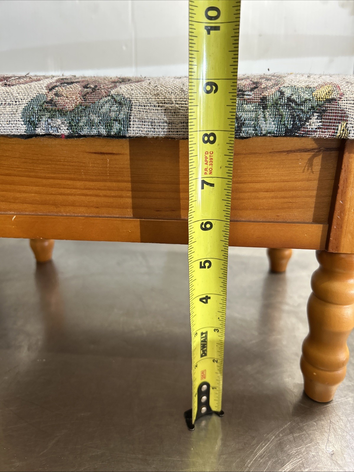 Small Footstool/sewing box