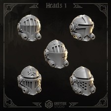 Eternal Crusaders Big Armor Heads 1 Greytide