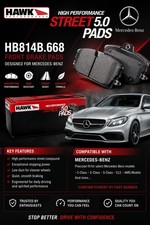 Hawk Performance HB814B.668 Front Brake Pads ...