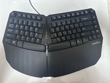 Perixx PERIBOARD-413 Black Ergonomic Split Keyboard Wired Tested Works