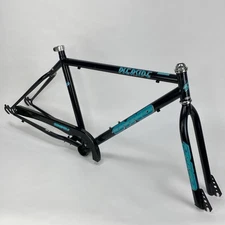 Dyno Pierside 26” BMX Cruiser Frameset Black Klunker Mid School 1990s GT Bicycle