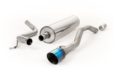 Milltek Auspuffanlage Burnt Titanium Tips - 16+ VW Up! 1.0TSI (+GTI)