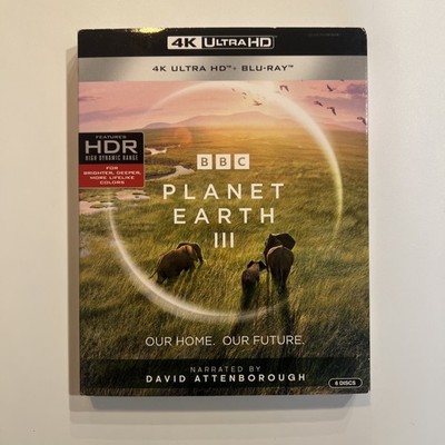 Planet Earth III 4K UHD Blu-ray w/ Slipcover Brand NEW & Sealed