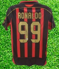 Maglia Ronaldo 99 Milan 2006 2007  Jersey Ronaldo 99  Autografata Signed Jersey