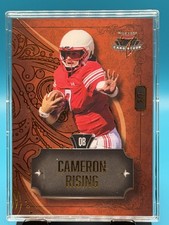 ? 2023 Wild Card 7 Card Studs Cameron Rising RC 2/7 Rookie Utah QB ?. rookie card picture