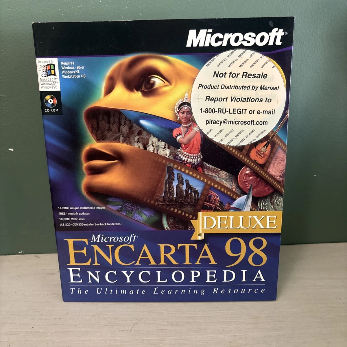 Microsoft Microsoft Windows 95 Encyclopedias&Dictionaries Software