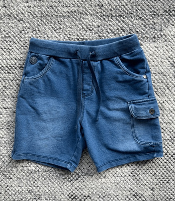 Boboli 4 Boys Blue Cargo Drawstring Shorts