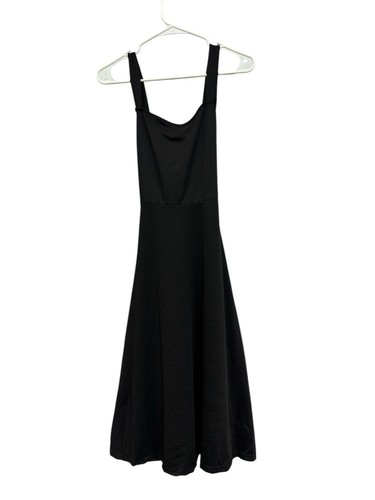 Ladies Little Black Dress Sheer Summer Dress Size S Cute Fashion Women’s
