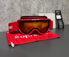 NEW Supreme Smith Red Snow Goggles FW15 Limited Edition Streetwear Rare