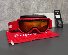 NEW Supreme Smith Red Snow Goggles FW15 Limited Edition Streetwear Rare