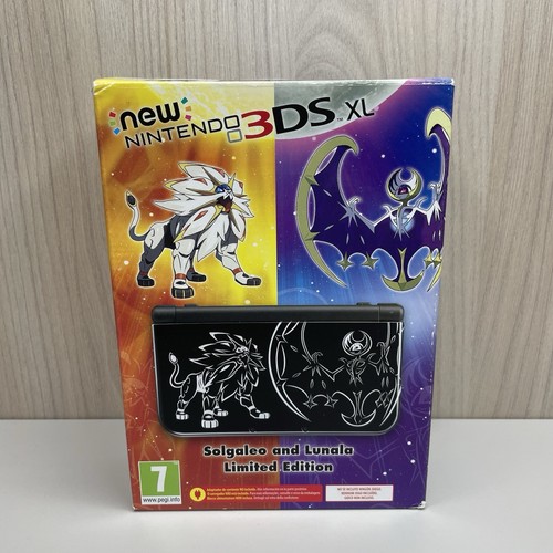 Nintendo NEW 3DS XL Pokemon SOLGALEO e LUNALA EDITION CONSOLE Rara Sole E Luna - Foto 13 di 17