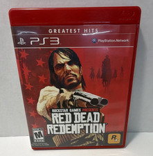 Red Dead Redemption PS3 Greatest Hits M NTSC-U/C 2010 tested has manual no map