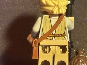 LEGO Rey Dark Tan Tied Robe Minifigure Star Wars 75105 75192 75099 sw0677 c8