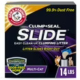 Clump  Seal SLIDE Cat Litter, Multi-Cat Clumping