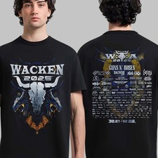 Wacken Open Air 2025 Festival From July 30 To August 2 Dragons Two Sided T-Shirt