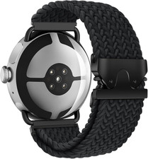 Braided Band Compatible with Google Pixel Watch 4/3 45Mm Band, Adjustable Parach