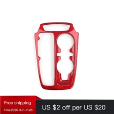 New! Red Center Control Gear Shift Panel Cover Trim For Chevrolet Trailblazer 20