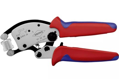 Knipex Twistor16 97 53 18 Crimpzange Aderendhülsen 0.14 bis 16 mm² Neu