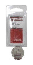 LASCO 3/4" Male Pipe Thread Type 304 Stainless Steel Square Head Plug 32-2989